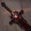 Genshin Impact Wolf's Gravestone Claymore For Diluc Cosplay