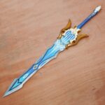 Song of Broken Pines Genshin Impact Claymore For Eula Cosplay