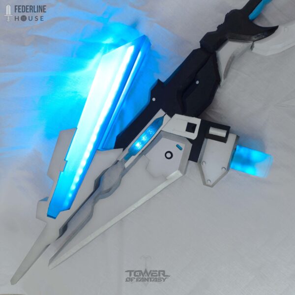 Tower of Fantasy Absolute Zero Cocoritter Cosplay Weapon LED Acrylic