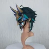Xiao Mask Genshin Impact Cosplay Update 1.3 In Game Design