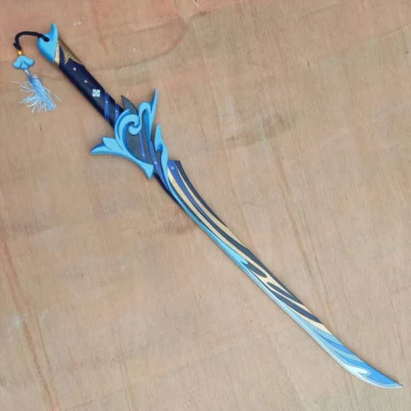 Genshin Impact Haran Geppaku Futsu Sword for Kamisato Ayato Cosplay