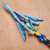 Genshin Impact Calamity Queller Shenhe Weapon Polearm Spear for Cosplay