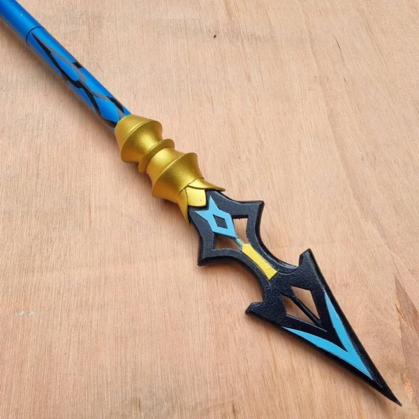 Genshin Impact Calamity Queller Shenhe Weapon Polearm Spear for Cosplay