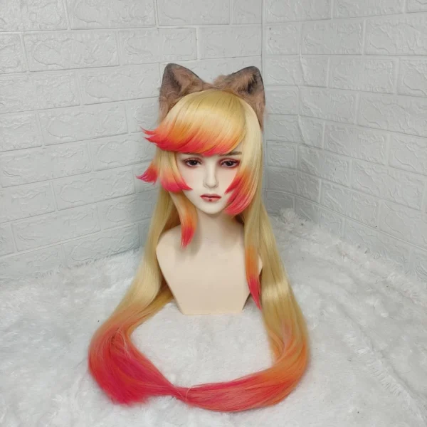Ahri Star Guardian Wig From League of Legends Commission