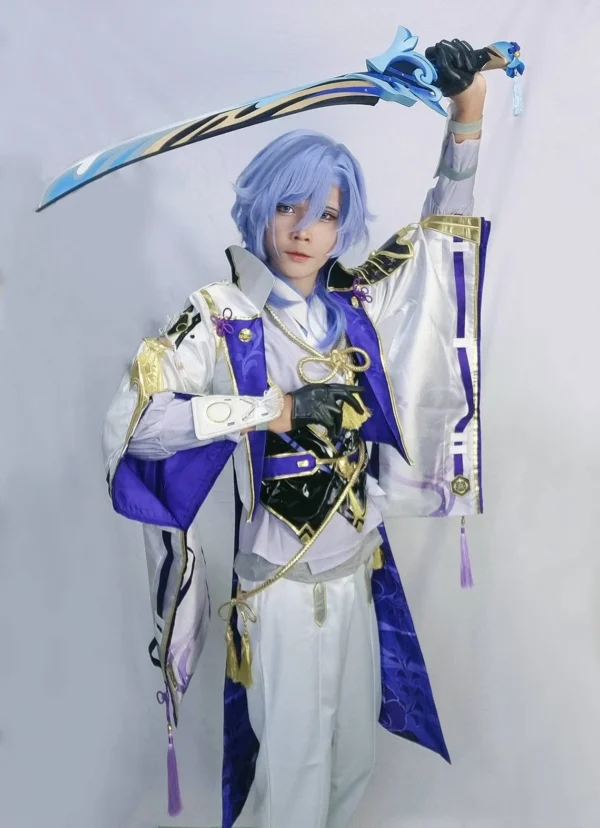 Genshin Impact Haran Geppaku Futsu Sword for Kamisato Ayato Cosplay