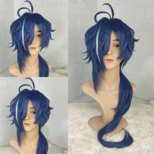 Kaeya Cosplay Wig Genshin Impact Commission