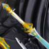 Genshin Impact Xiphos Moonlight Sword Kazuha Cosplay