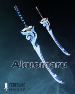 Genshin Impact Akuoumaru Claymore For Chongyun Cosplay