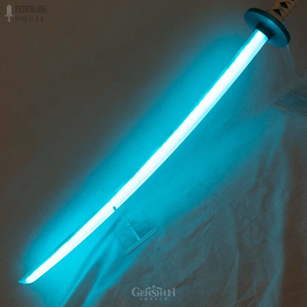 Genshin Impact Kazuha Katana LED Sword For Kaedehara Kazuha Cosplay