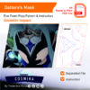 Prop Pattern: Dottore's Mask from Genshin Impact
