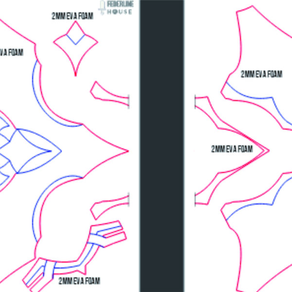 Prop Pattern: Dottore's Mask from Genshin Impact