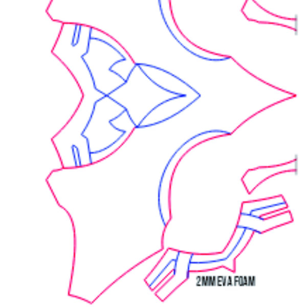 Prop Pattern: Dottore's Mask from Genshin Impact
