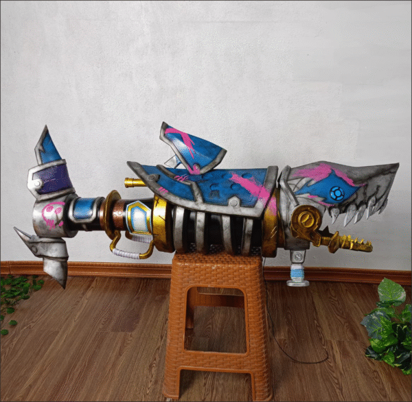 Prop Pattern: Jinx Fishbones from Arcane Series - League of Legends