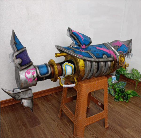 Prop Pattern: Jinx Fishbones from Arcane Series - League of Legends