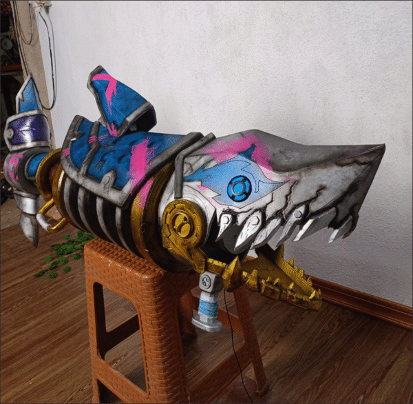 Prop Pattern: Jinx Fishbones from Arcane Series - League of Legends