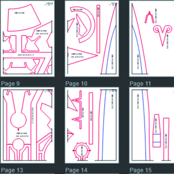 Prop Pattern: Mavuika Weapon Claymore A Thousands Blazing Suns from Genshin Impact For Cosplay