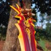 Prop Pattern: Mavuika Weapon Claymore A Thousands Blazing Suns from Genshin Impact For Cosplay