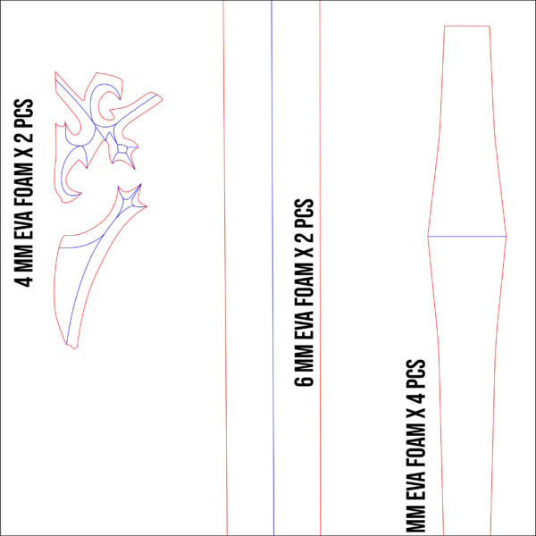 Prop Pattern: Barnabas Sword from Final Fantasy XVI