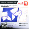 Prop Pattern: Sephiroth Shoulder Armor from Final Fantasy
