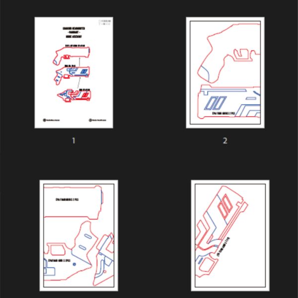 Prop Pattern: Chamber Headhunter from Valorant Template