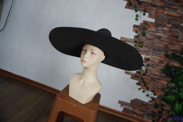 DSC04232 Prop Pattern : Curly Witch Hat Blueprint Template Digital Download | PDF File Ready to Print