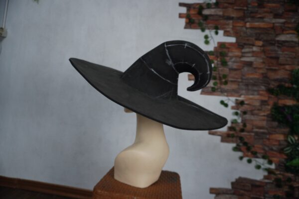 DSC04233 Prop Pattern : Curly Witch Hat Blueprint Template Digital Download | PDF File Ready to Print