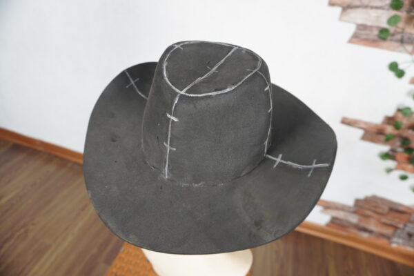DSC04244 Prop Pattern : Cowboy Hat Blueprint Template Digital Download | PDF File Ready to Print