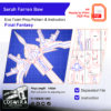 Prop Pattern: Serah Farron Bow from Final Fantasy Template