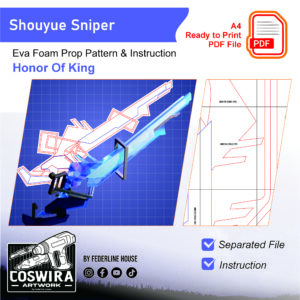 Prop Pattern: Shouyue Sniper from Honor Of King Template