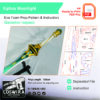Prop Pattern: Xiphos Moonlight from Genshin Impact Template