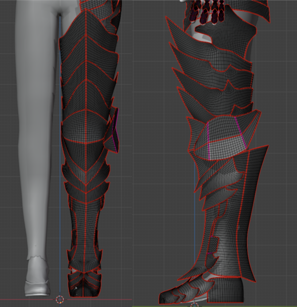 Armor Pattern : Barnabas Armor - Final Fantasy XVI (FF16) Cosplay Template Digital File Blueprint