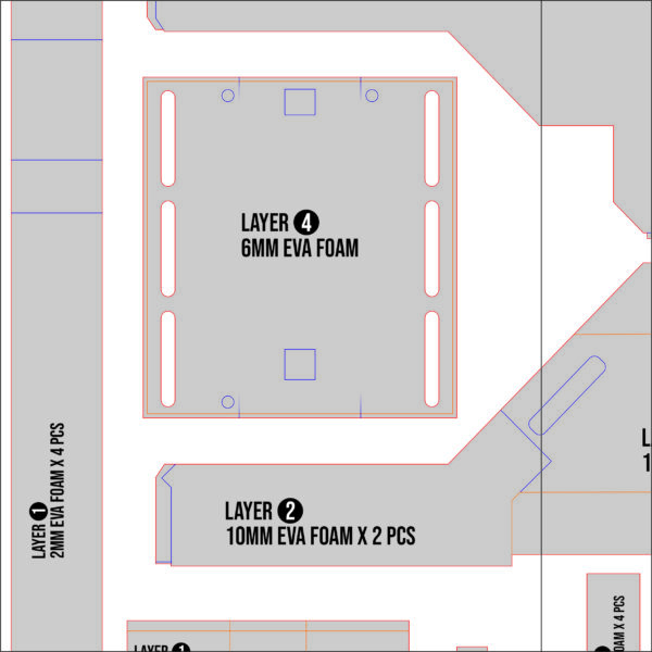 Harumasa Quiver 3 Prop Pattern: Harumasa’s Quiver from Zenless Zone Zero – Digital Blueprint for DIY Cosplay Prop