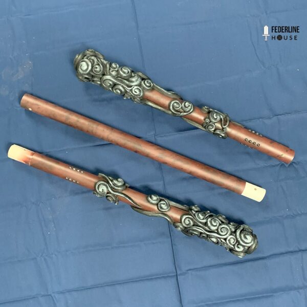 Black Myth : Wukong Bronze Cloud Staff Spear for Cosplay