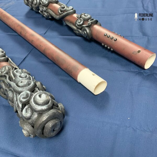 Black Myth : Wukong Bronze Cloud Staff Spear for Cosplay