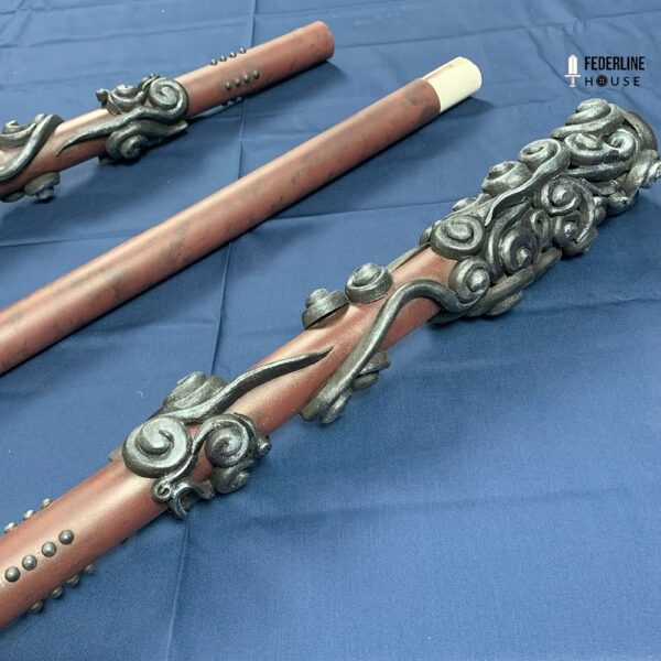 Black Myth : Wukong Bronze Cloud Staff Spear for Cosplay