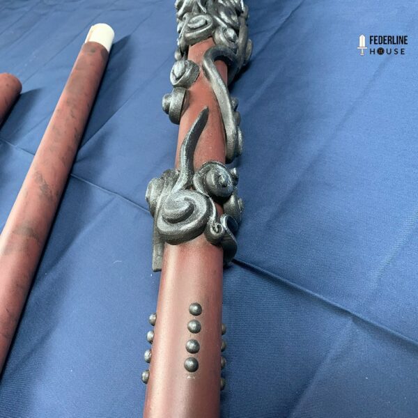 Black Myth : Wukong Bronze Cloud Staff Spear for Cosplay