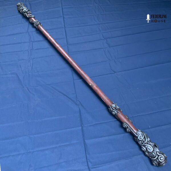 Black Myth : Wukong Bronze Cloud Staff Spear for Cosplay