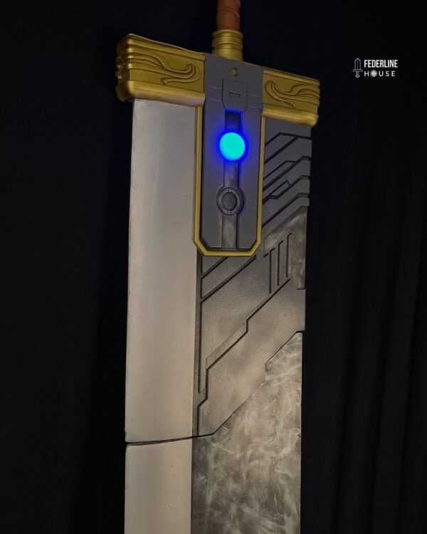 Buster Sword LED Final Fantasy VII Rebirth for Cosplay