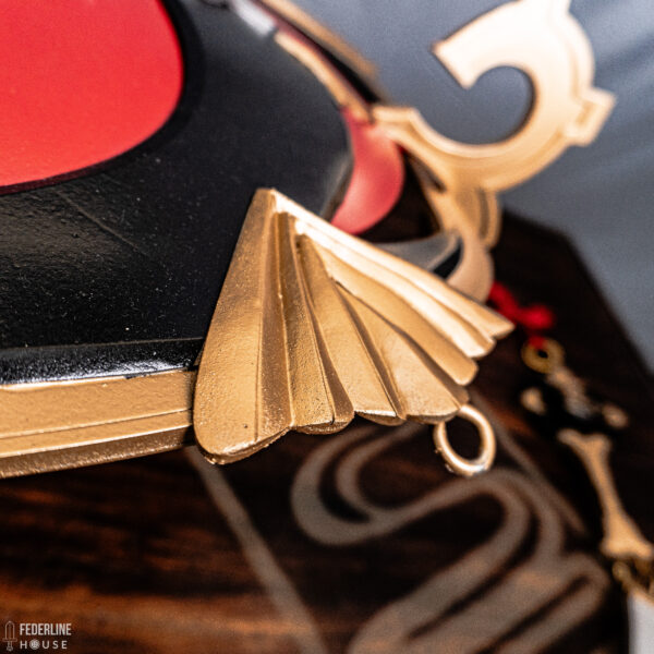 DSC02092 Scaramouche Hat Red Genshin Impact for Cosplay