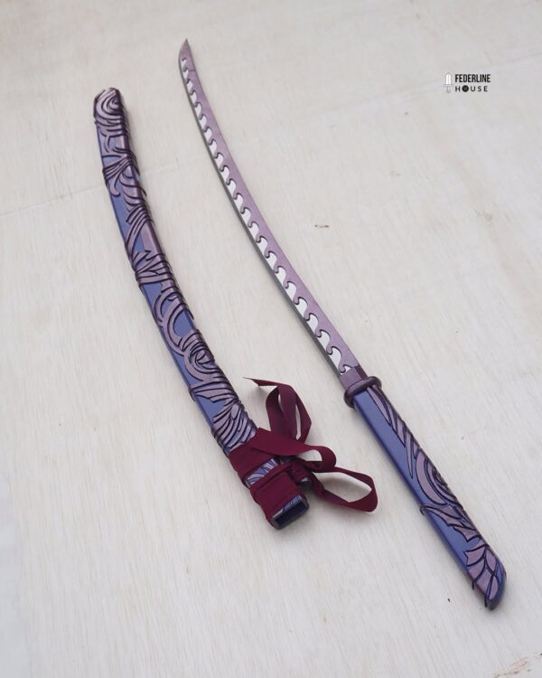 Psylocke Vengeance Katana Marvel Rivals for Cosplay