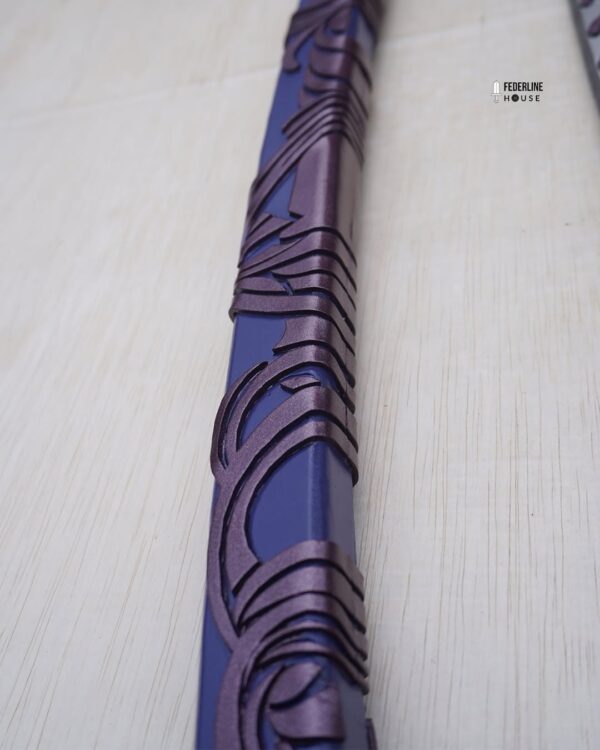 Psylocke Vengeance Katana Marvel Rivals for Cosplay
