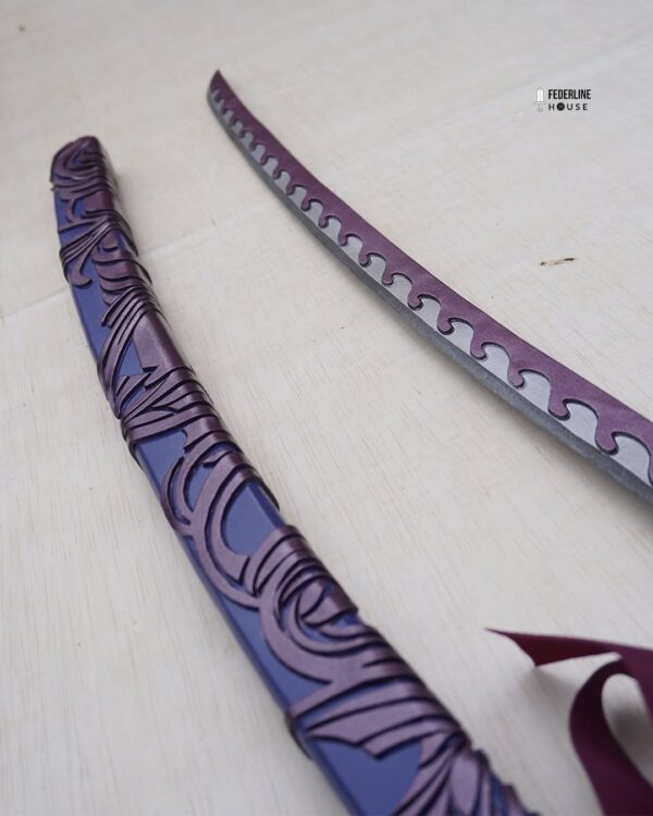 Psylocke Vengeance Katana Marvel Rivals for Cosplay