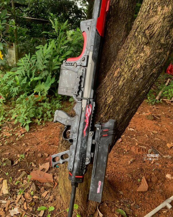 Wolfsbane Red Hood Gun Nikke for Cosplay Prop