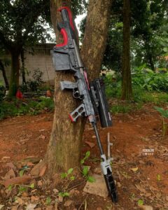 Wolfsbane Red Hood Gun Nikke for Cosplay Prop