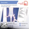 Prop Pattern: Dawnmaker Sword from Honkai Star Rail Cosplay Template Blueprint PDF