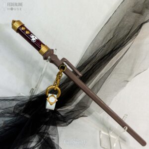 Shikanoin Heizou Jitte Sword Genshin Impact for Cosplay