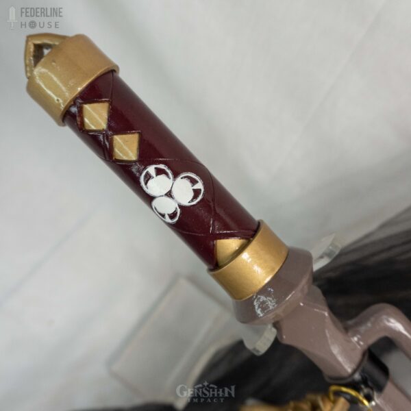 Shikanoin Heizou Jitte Sword Genshin Impact for Cosplay