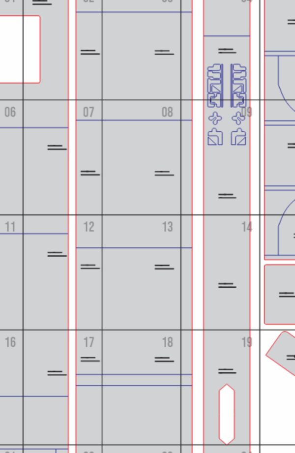 Prop Pattern: Blast Hammer from Honkai Star Rail Cosplay Template Blueprint PDF