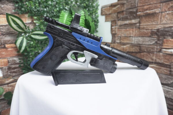 Prop Pattern: Jill Gun Weapon from Nikke for Cosplay Template Blueprint PDF