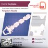 Prop Pattern: Fenrir Keyblade from Kingdom Hearts Cosplay Template Blueprint PDF